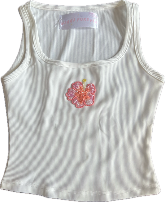 Hawaiian Beaded Tank Top πΊβ¨ (Pre-Order)