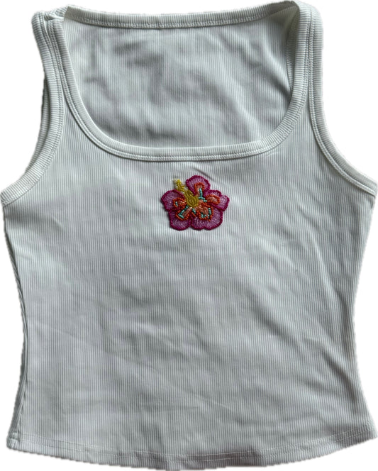 Tropical Flower tank top